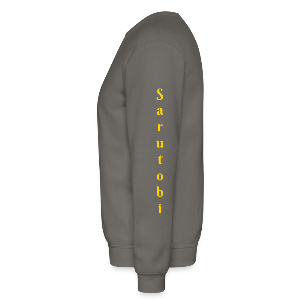 Asuma Sarutobi-Crewneck Sweatshirt - asphalt gray