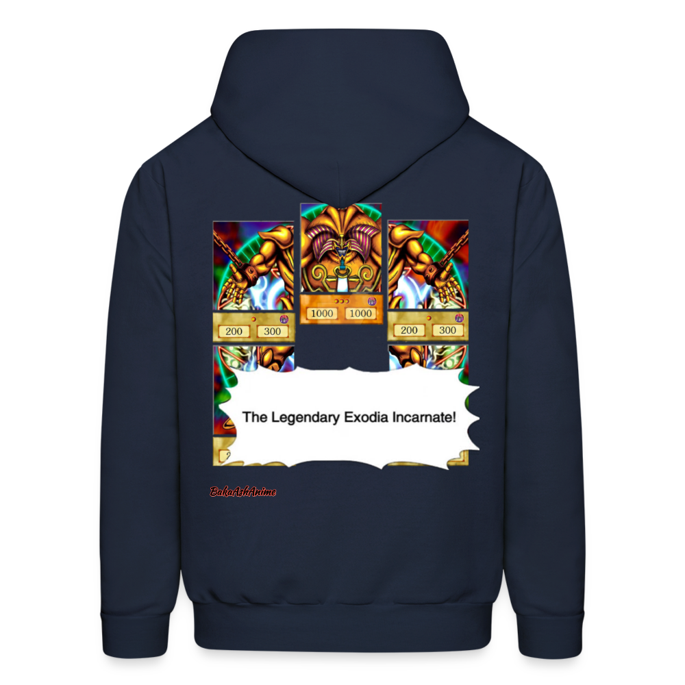 Yami Yugi and Exodia-Men's Hoodie - navy