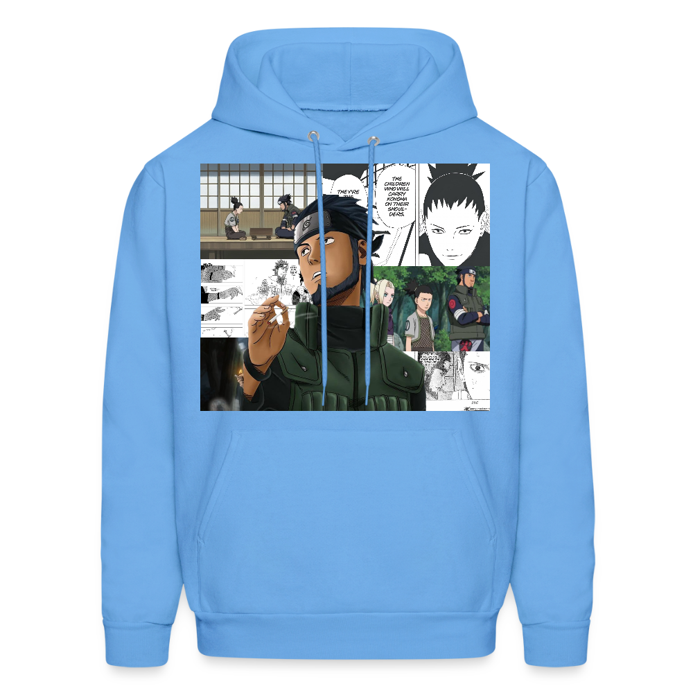 Asuma Sarutobi - Men Hoodie - carolina blue