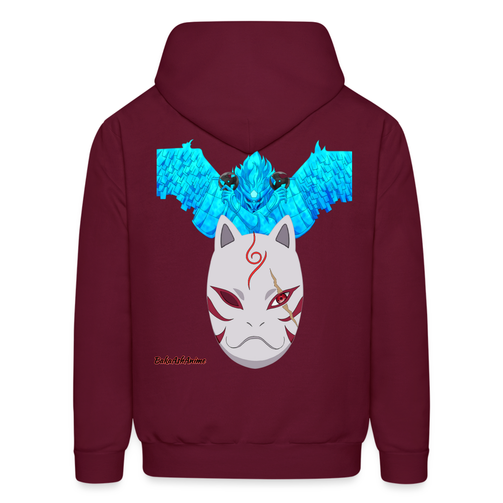 Kakashi Hatake-Hoodie - burgundy