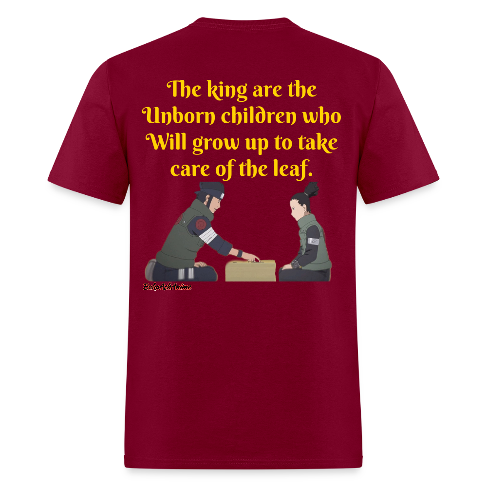 Asuma Sarutobi - T-Shirt - burgundy
