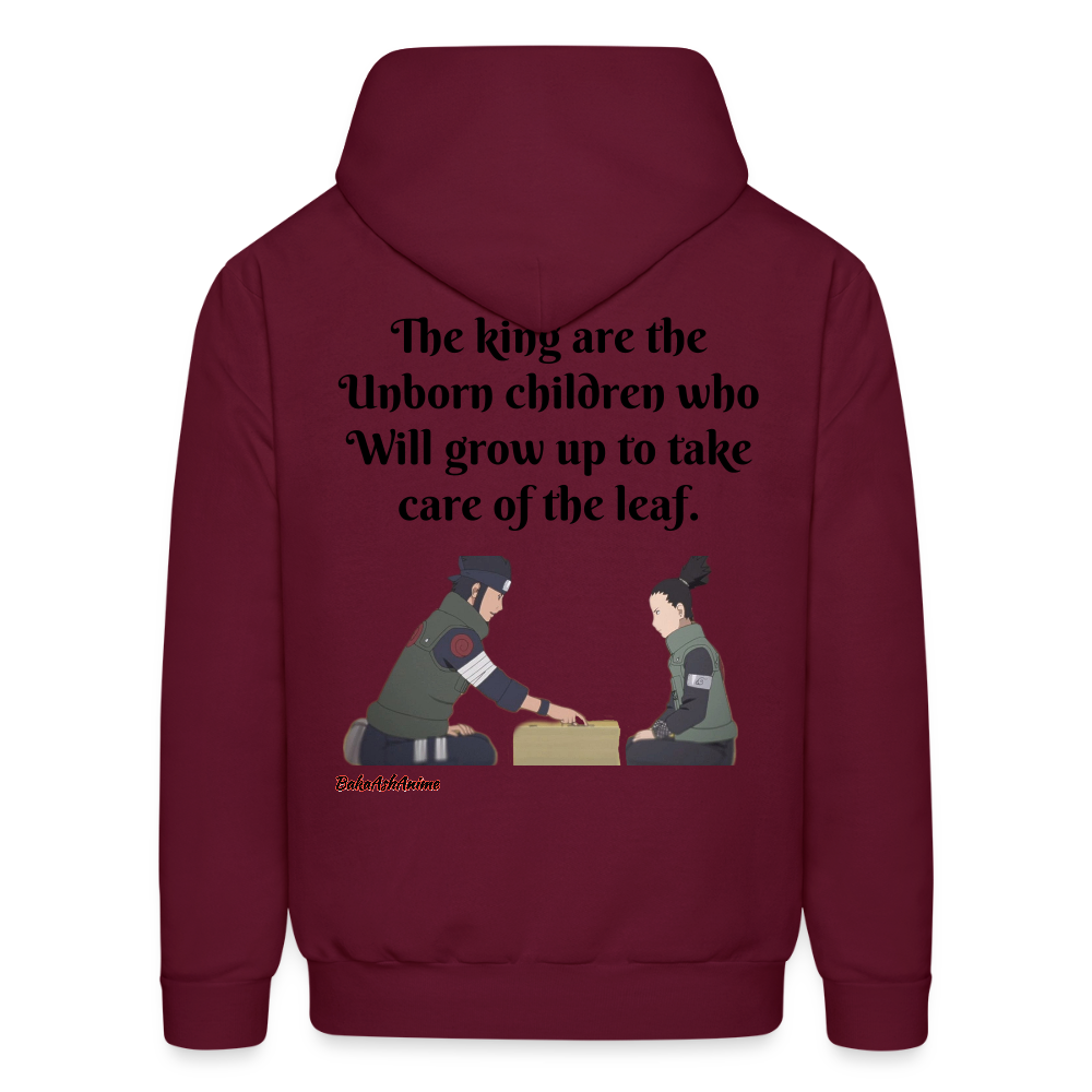 Asuma Sarutobi - Men Hoodie - burgundy