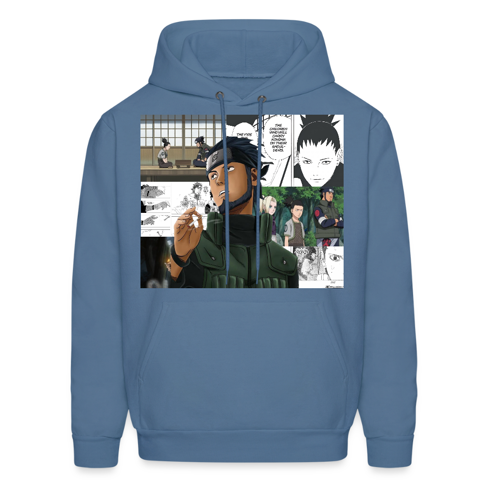 Asuma Sarutobi - Men Hoodie - denim blue