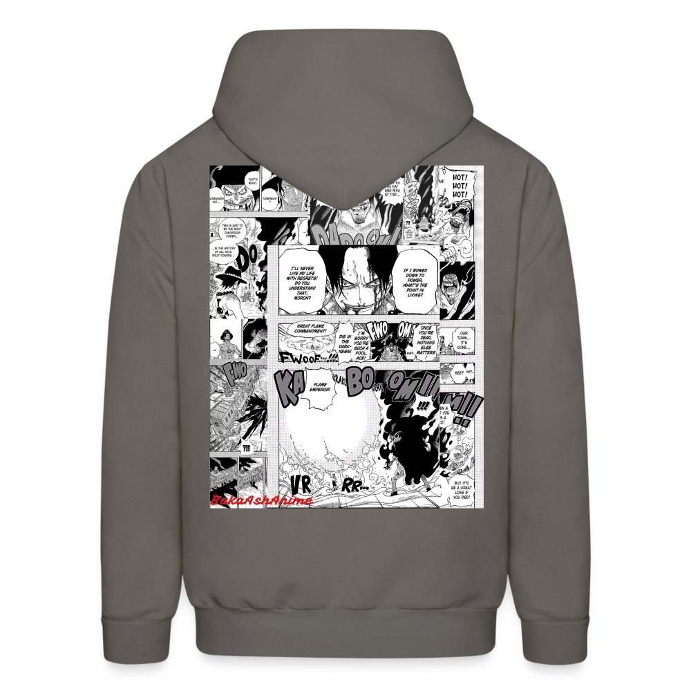 Ace vs Blackbeard - asphalt gray