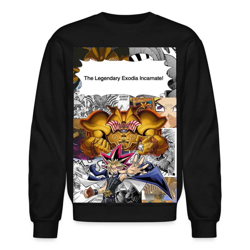 Yami Yugi and Exodia- Crewneck Sweatshirt - black
