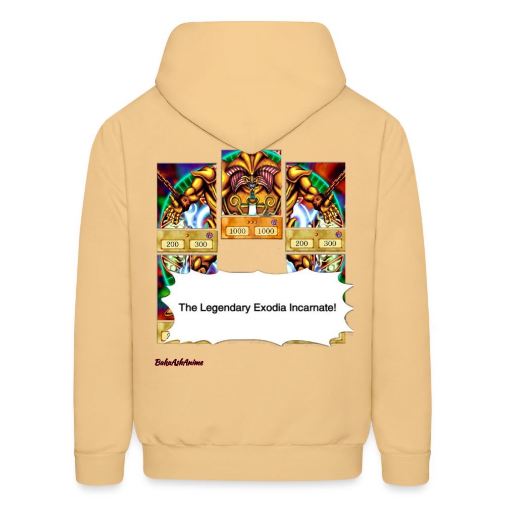 Yami Yugi and Exodia-Men's Hoodie - light gold