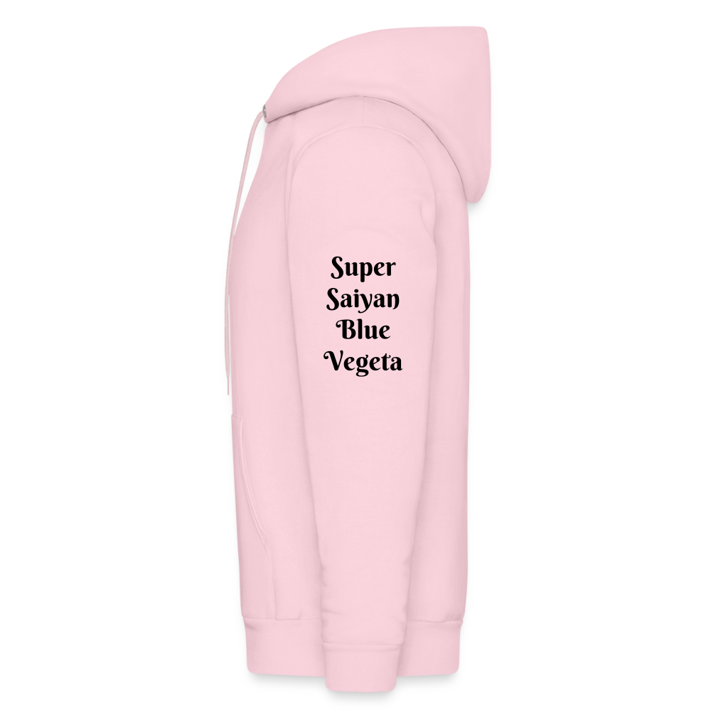 Super Saiyan Blue Vegeta vs Golden Frieza- Hoodie - pale pink