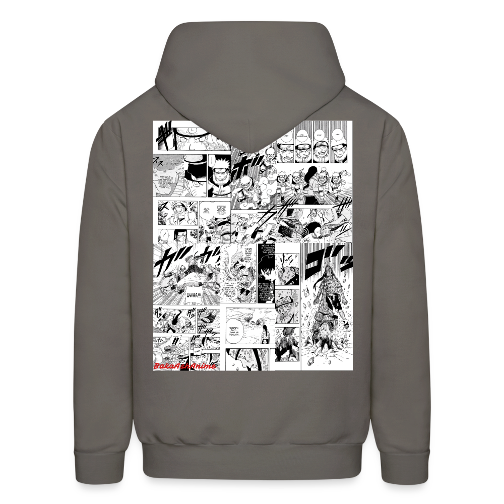 Uzumaki vs Neji - asphalt gray