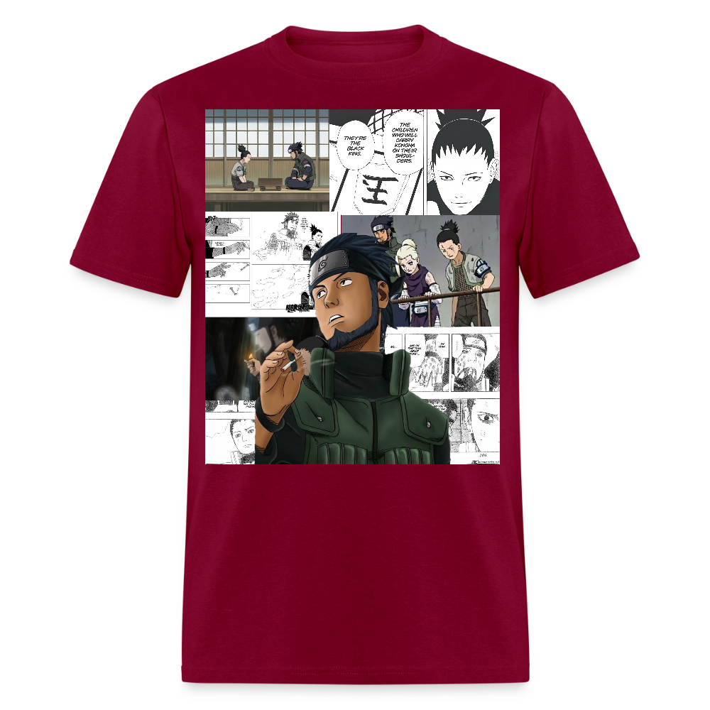 Asuma Sarutobi - T-Shirt - burgundy