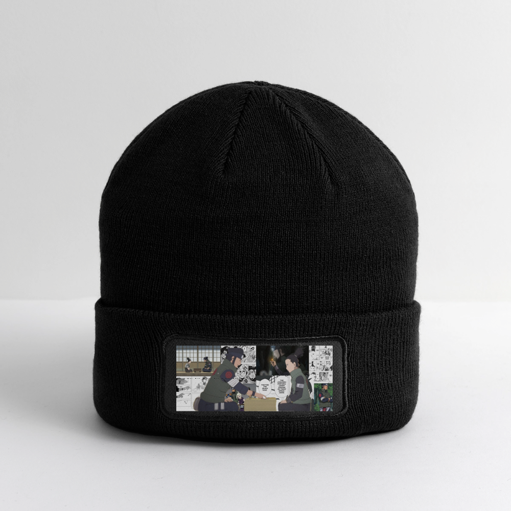Asuma Sarutobi-Patch Beanie - black