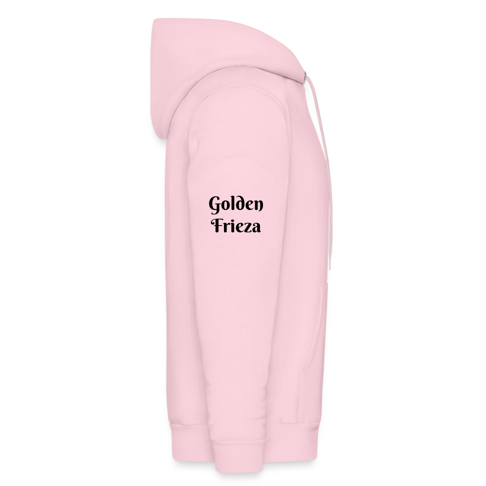 Super Saiyan Blue Vegeta vs Golden Frieza- Hoodie - pale pink