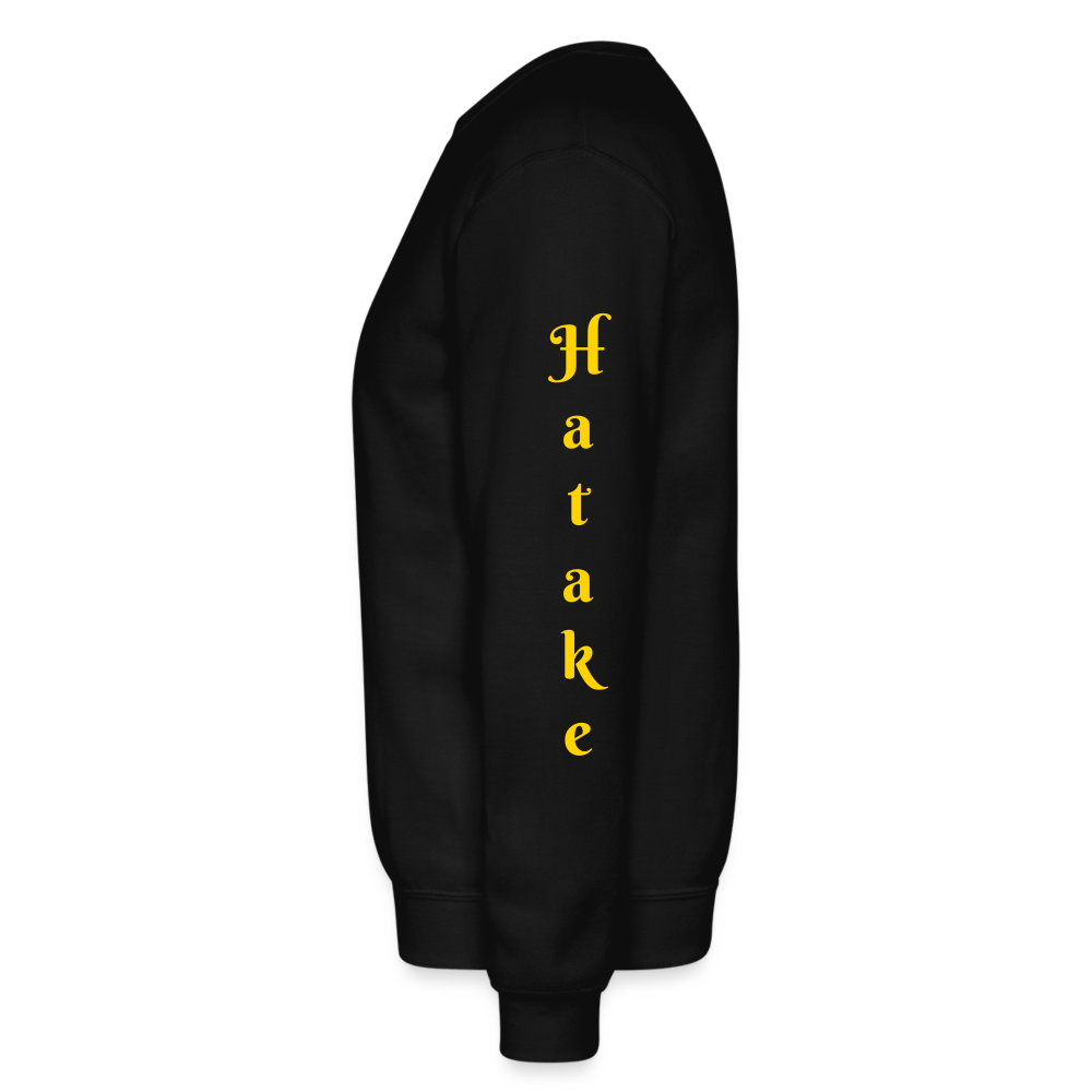 Kakashi Hatake-Crewneck Sweatshirt - black