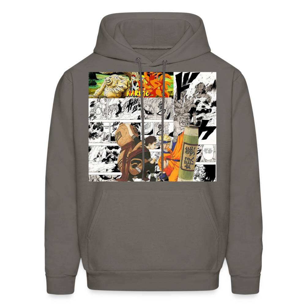 Naruto vs Gaara chunin exams - asphalt gray