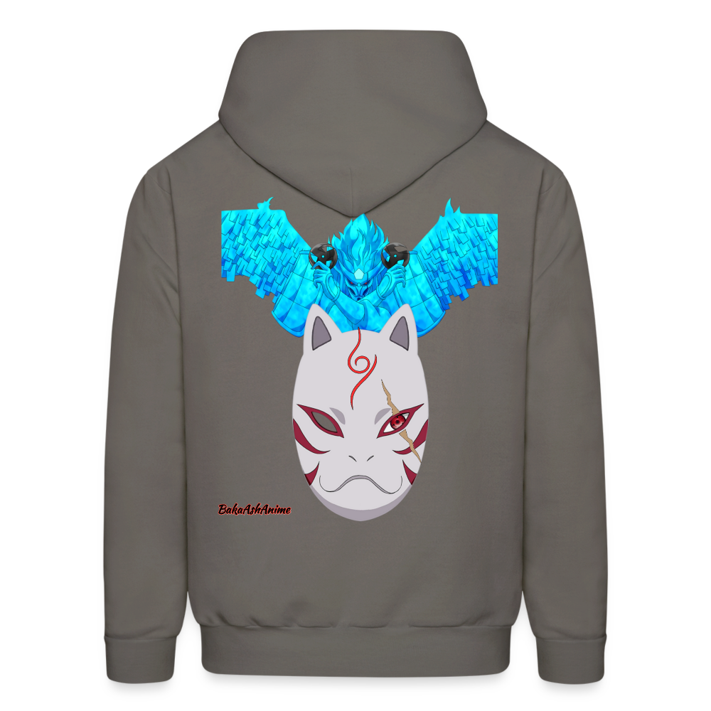 Kakashi Hatake-Hoodie - asphalt gray