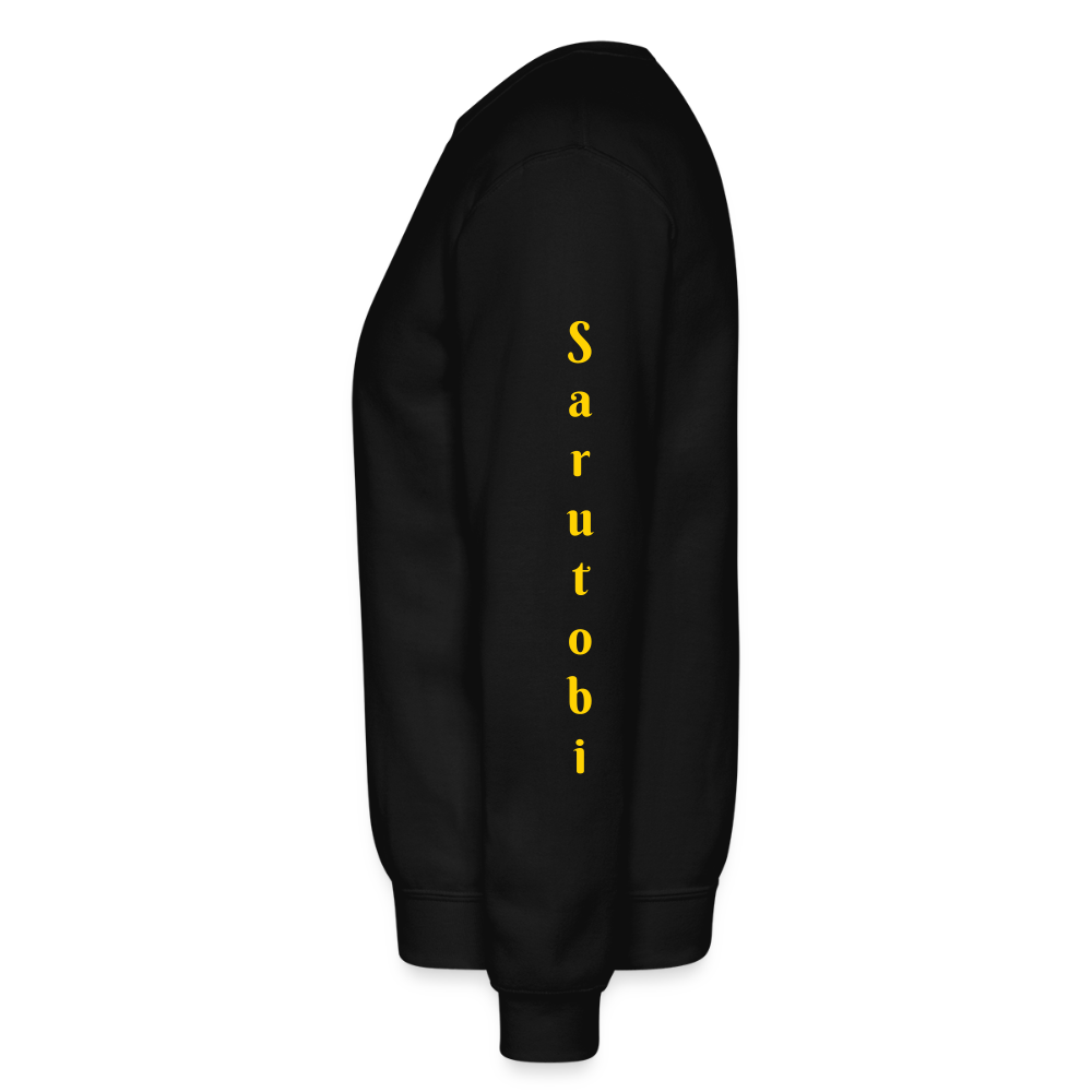 Asuma Sarutobi-Crewneck Sweatshirt - black