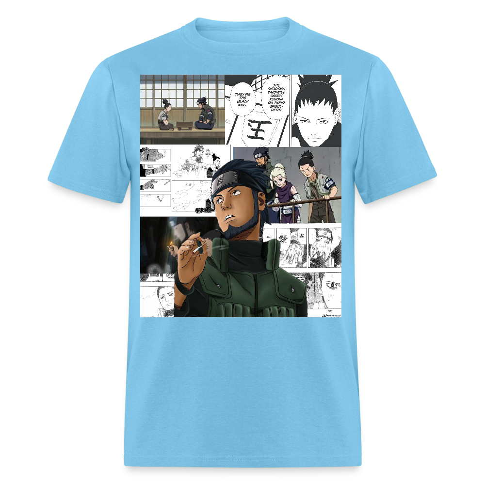 Asuma Sarutobi - T-Shirt - aquatic blue