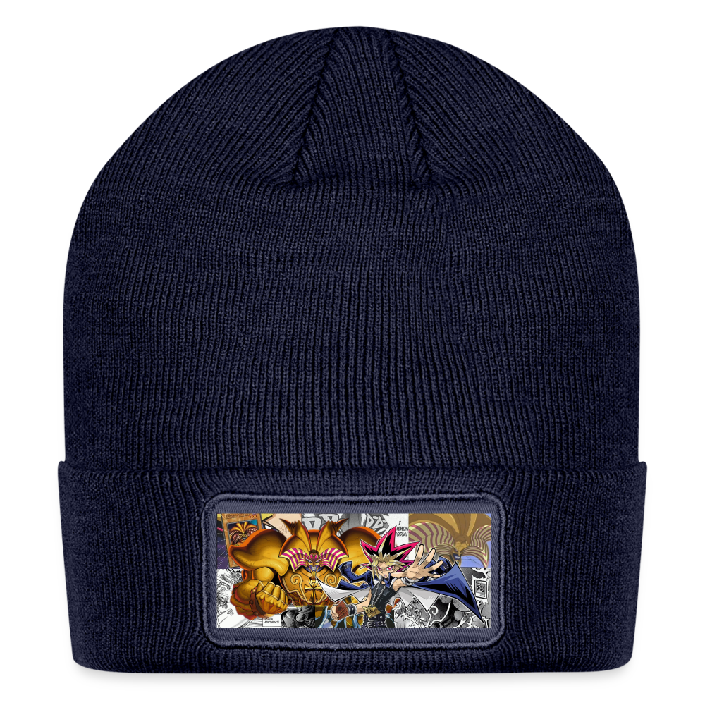 Yami Yugi and Exodia-Patch Beanie - navy