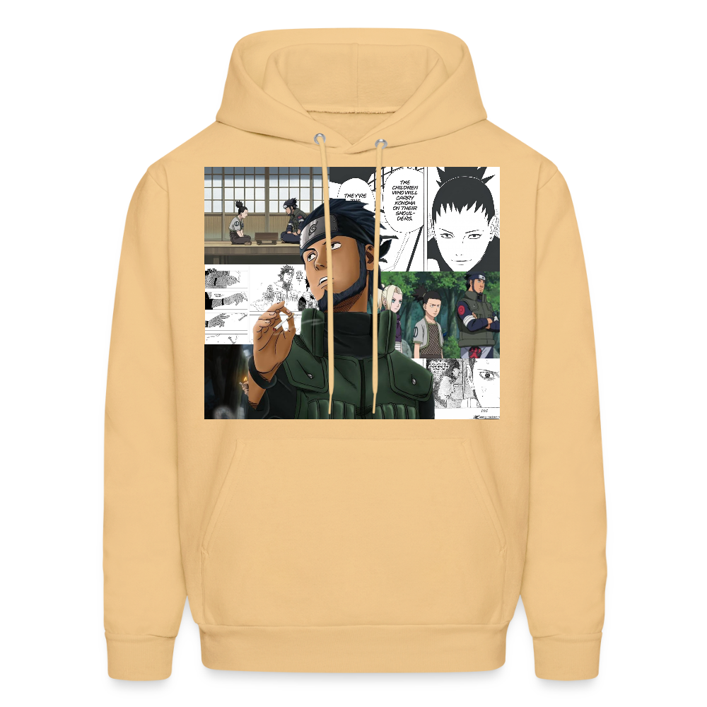 Asuma Sarutobi - Men Hoodie - light gold