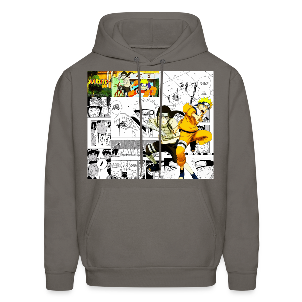Uzumaki vs Neji - asphalt gray