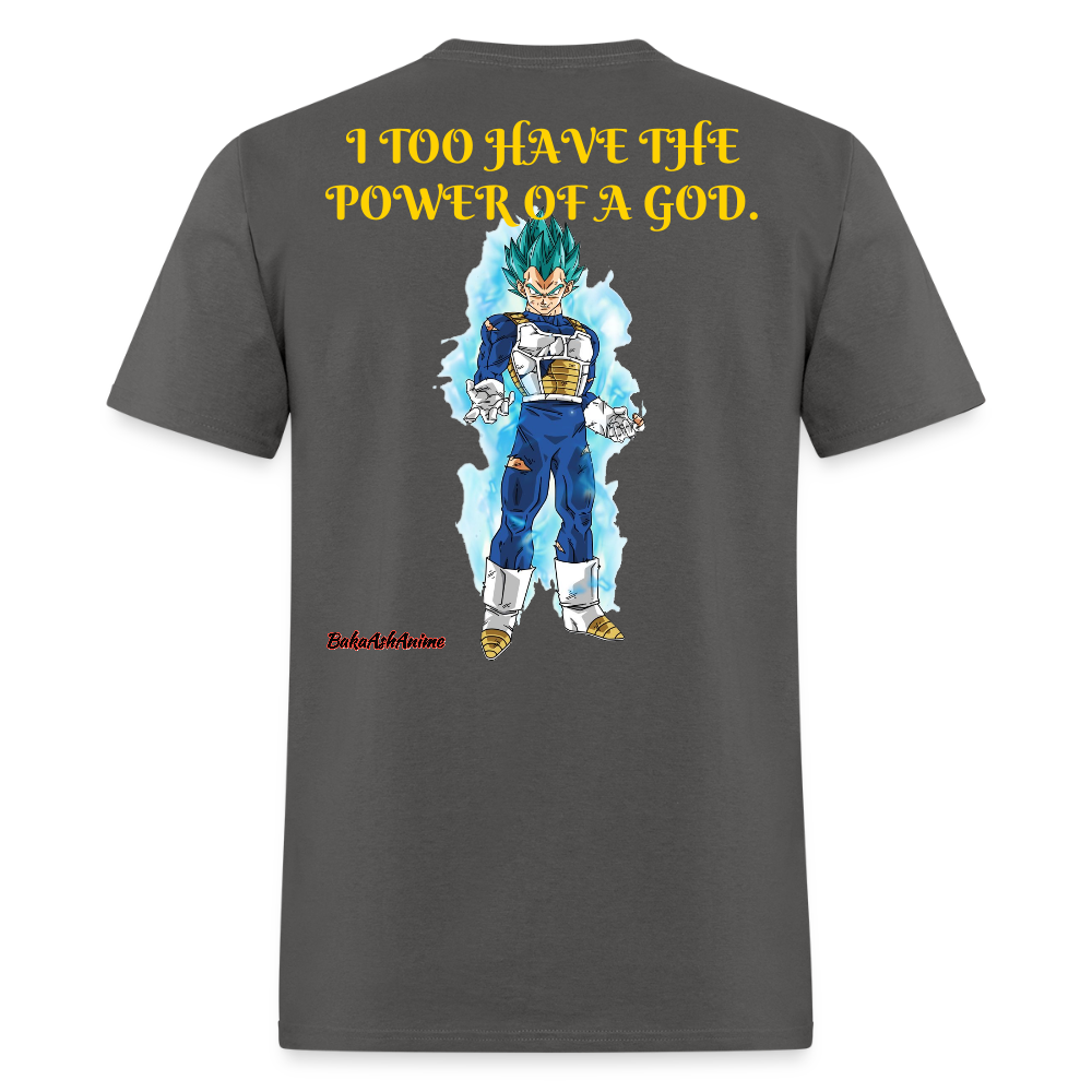 Super Saiyan Blue Vegeta vs Golden Frieza-Unisex Classic T-Shirt - charcoal