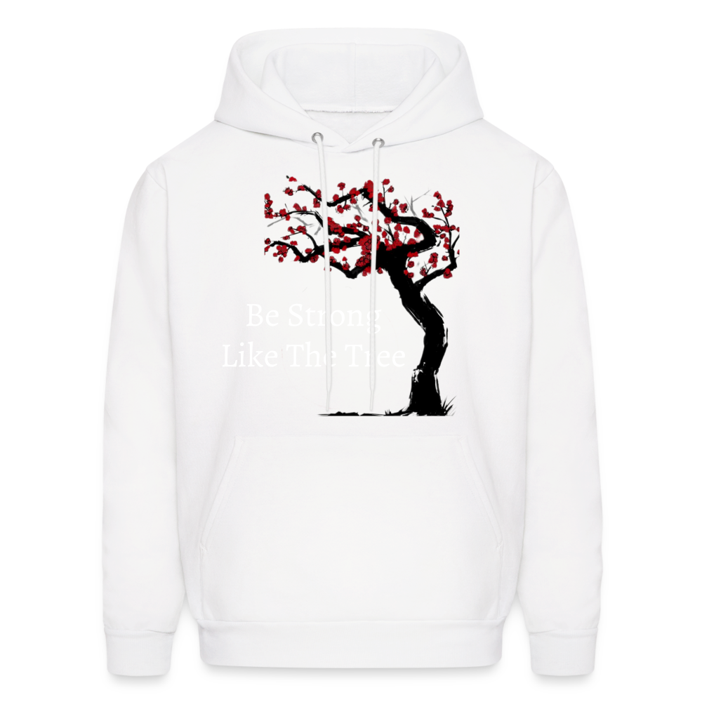 Be Strong Like The Tree - white