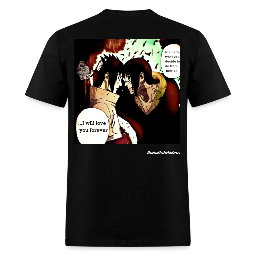 Itachi Uchiha Last Words - black