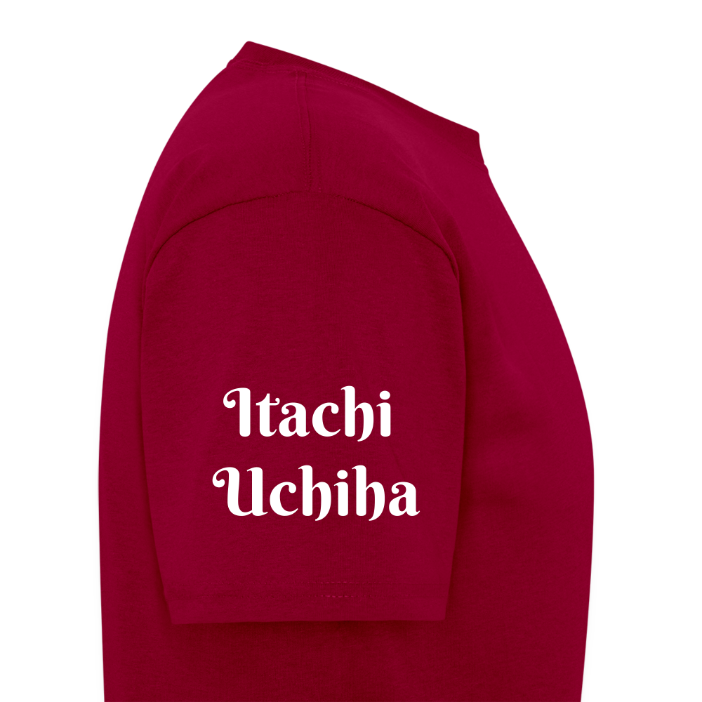 Itachi Uchiha Last Words - dark red