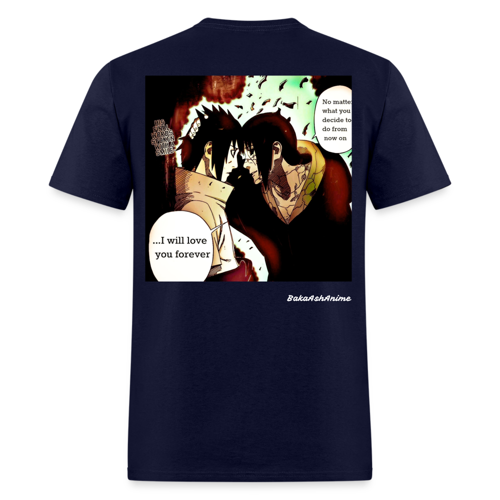 Itachi Uchiha Last Words - navy