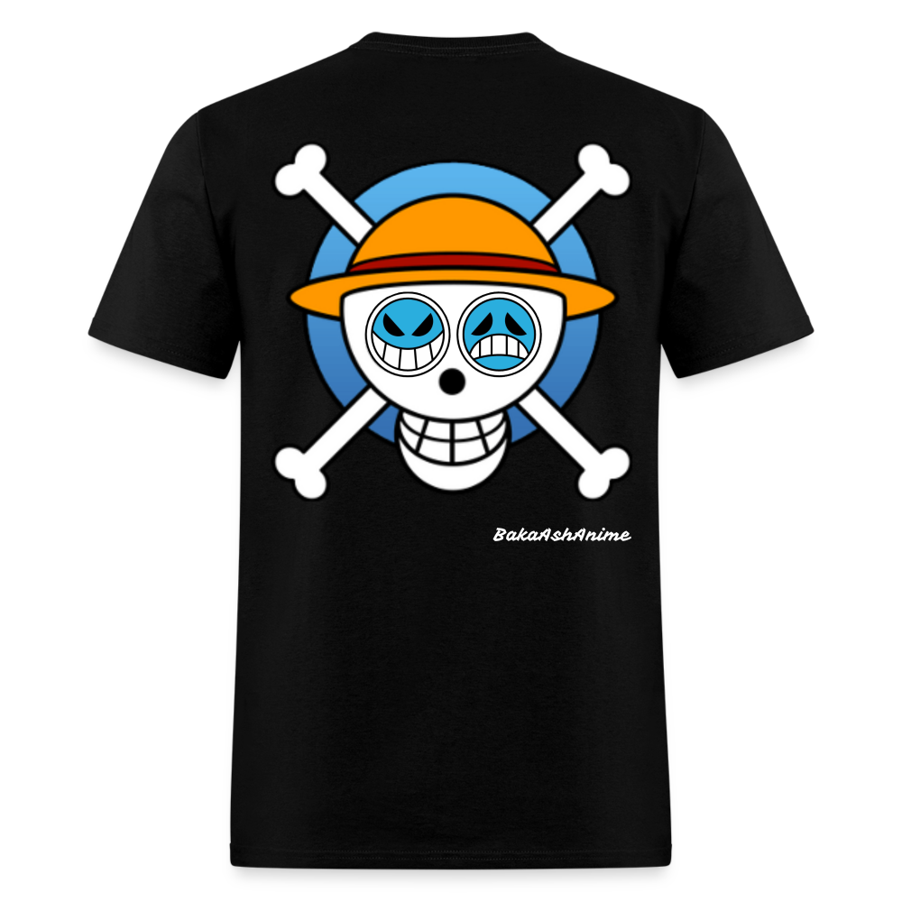 One Piece Brothers-Luffy & Ace-Classic T-Shirt - black