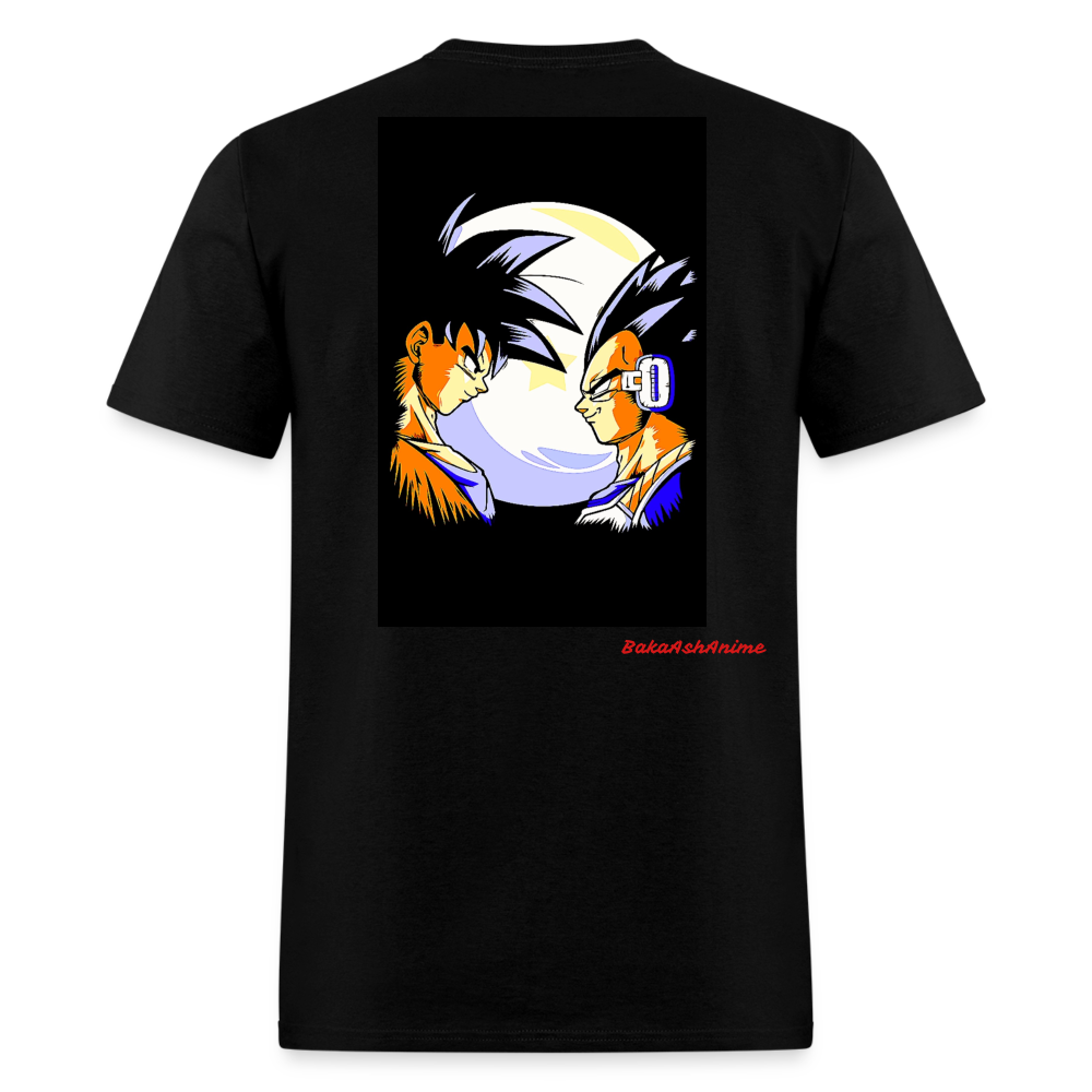 Goku and Vegeta-First Fight - black