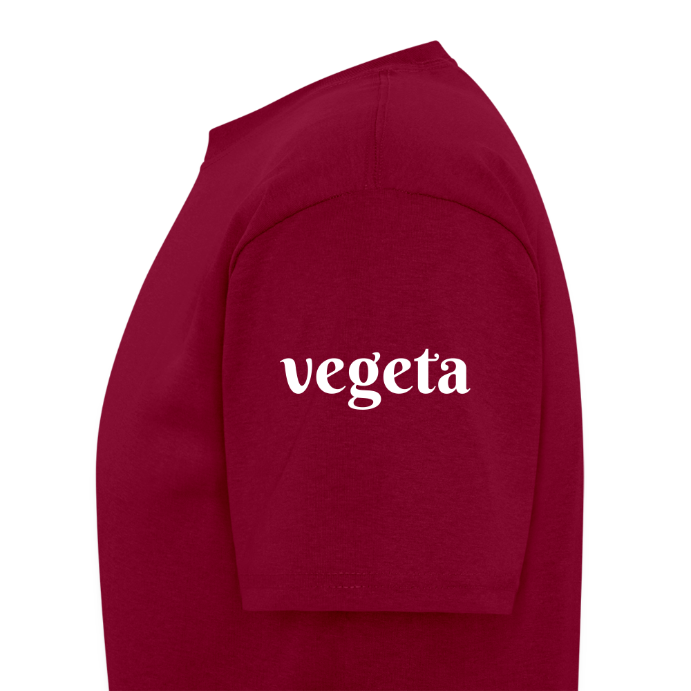 Goku and Vegeta-First Fight - burgundy