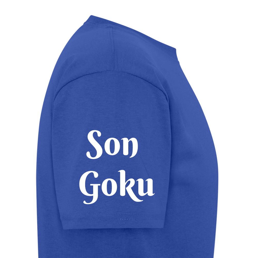 Goku and Vegeta-First Fight - royal blue
