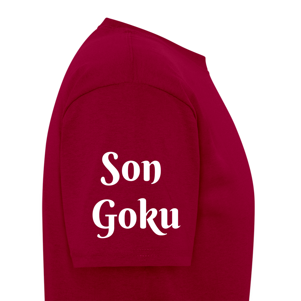 Goku and Vegeta-First Fight - dark red