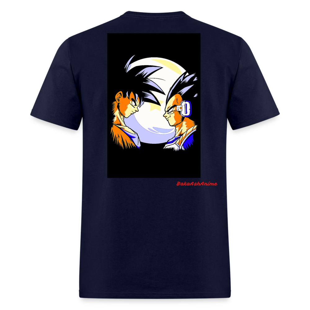 Goku and Vegeta-First Fight - navy
