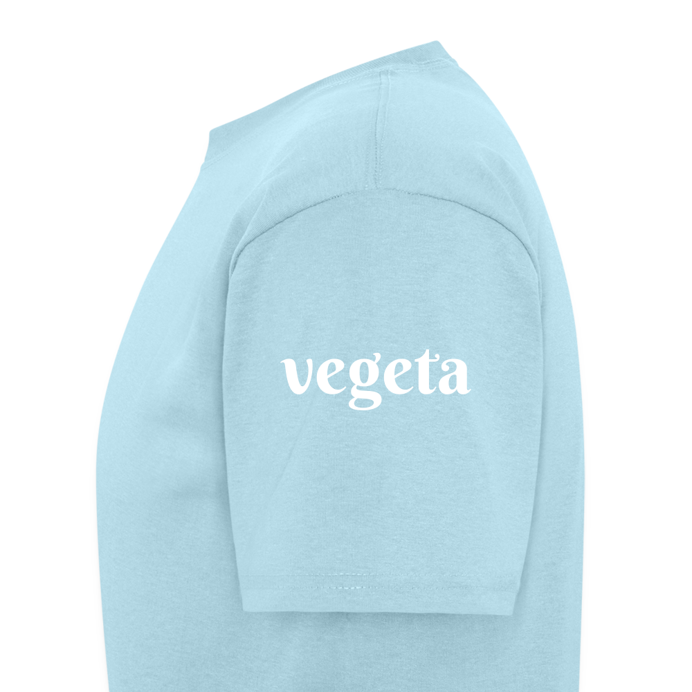 Goku and Vegeta-First Fight - powder blue
