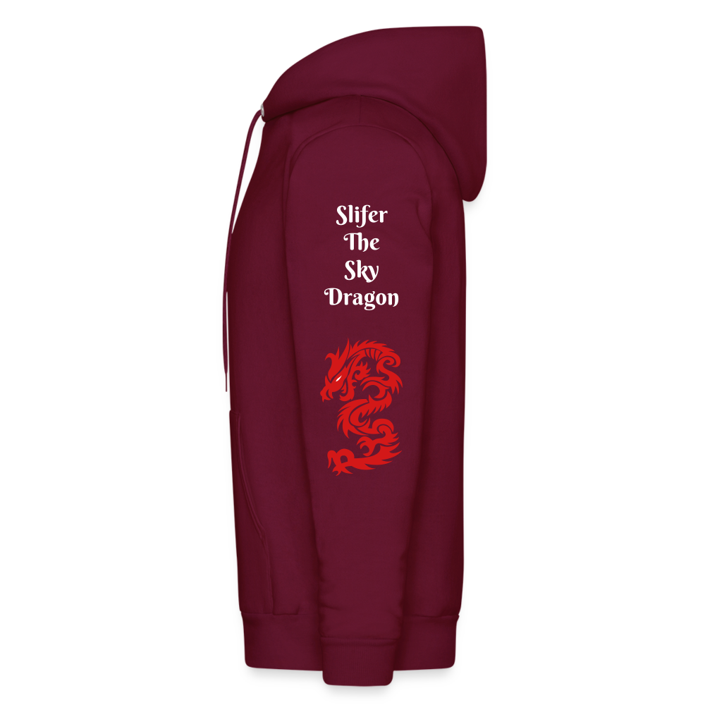 Yami Yugi & Slifer the Sky Dragon- Hoodie - burgundy