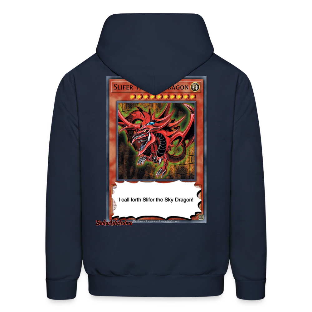 Yami Yugi & Slifer the Sky Dragon- Hoodie - navy