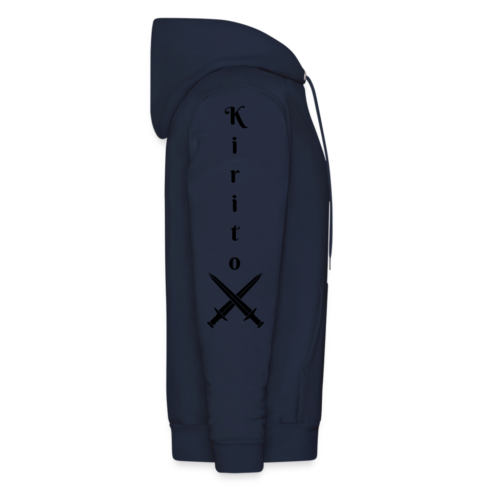 Sword Art Online Kirito vs The Gleam Eyes- Hoodie - navy