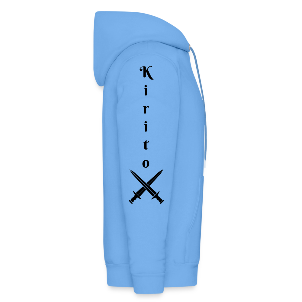 Sword Art Online Kirito vs The Gleam Eyes- Hoodie - carolina blue