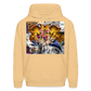 Yami Yugi and Exodia-Men's Hoodie - light gold 