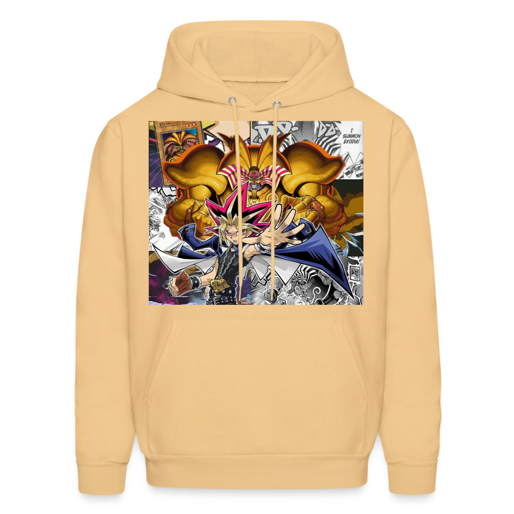 Yami Yugi and Exodia-Men's Hoodie - light gold 