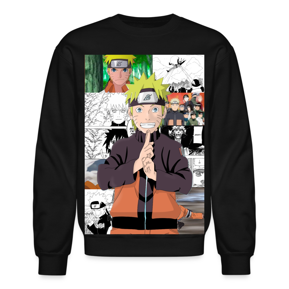 Teen Naruto Uzumaki-Crewneck Sweatshirt - black