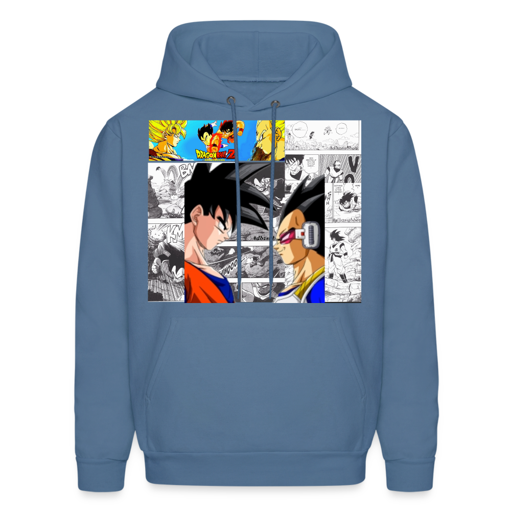 Goku and Vegeta - denim blue