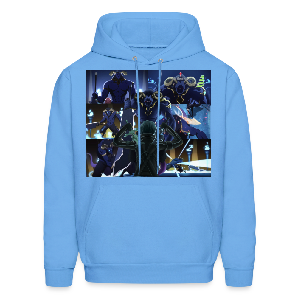 Sword Art Online Kirito vs The Gleam Eyes- Hoodie - carolina blue