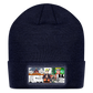 Teen Naruto Uzumaki-Patch Beanie - navy