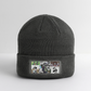 Kakashi Hatake-Patch Beanie - charcoal grey