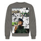 Asuma Sarutobi-Crewneck Sweatshirt - asphalt gray