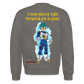 Super Saiyan Blue Vegeta vs Golden Frieza-Crewneck Sweatshirt - asphalt gray