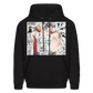 One Piece Brothers-Luffy&Ace Anime Hoodie - black