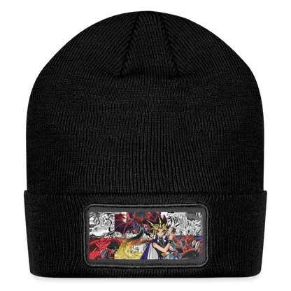 Yami Yugi & Slifer the Sky Dragon-Patch Beanie - black